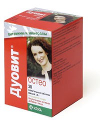 Дуовит Остео табл. жев. 30 шт.