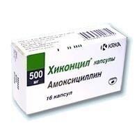 Хиконцил капс. 500 мг 16 шт.