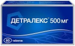Детралекс, таблетки покрытые оболочкой пленочной 500 мг 60 шт