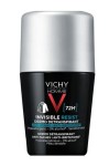 Дезодорант-антиперспирант для мужчин, Vichy (Виши) 50 мл Ом Инвизибл регулирующий потоотделение 72 часа