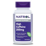 Хай кофеин 200 мг, Natrol (Натрол) таблетки 200 мг / 692.25 мг 100 шт БАД к пище