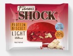 Бисквит протеиновый, FitnesShock (ФитнесШок) 40 г неглазированный Рэд-велюр