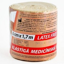 Бинт эластичный Lauma р. 8смх1.7м