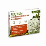 Леденцы с исландским мхом и солодкой, РадоГрад 3.2 г 10 шт БАД мята и имбирь