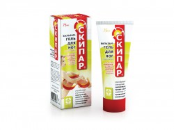 Бальзам-гель для ног скипар 75 мл