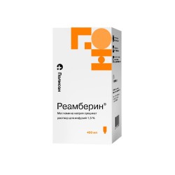 Реамберин, р-р д/инф. 1.5% 400 мл №1 бутылки