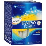 Тампоны, Tampax (Тампакс) 18 шт Дискрит Перл регуляр с аппликатором