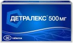 Детралекс, таблетки покрытые оболочкой пленочной 500 мг 30 шт